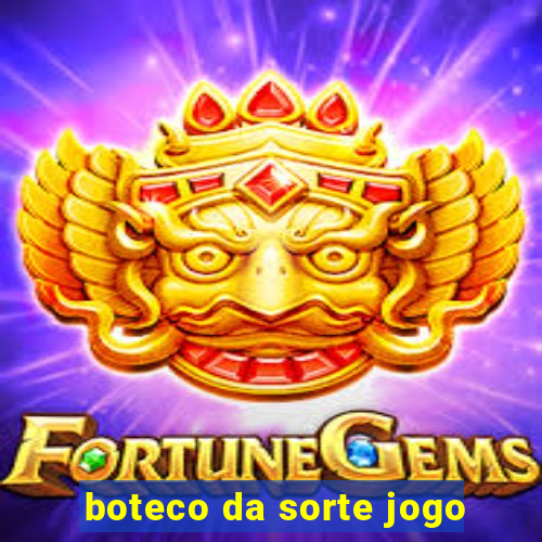 boteco da sorte jogo